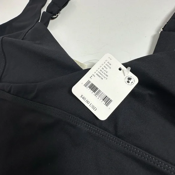 Free People Iconic Cami in Black size Large NWT - Picture 7 of 9